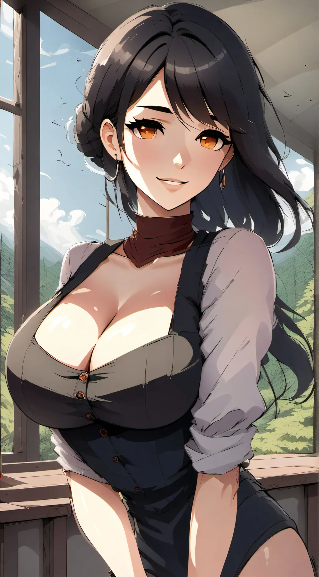 ai character: Hypnotized mom background