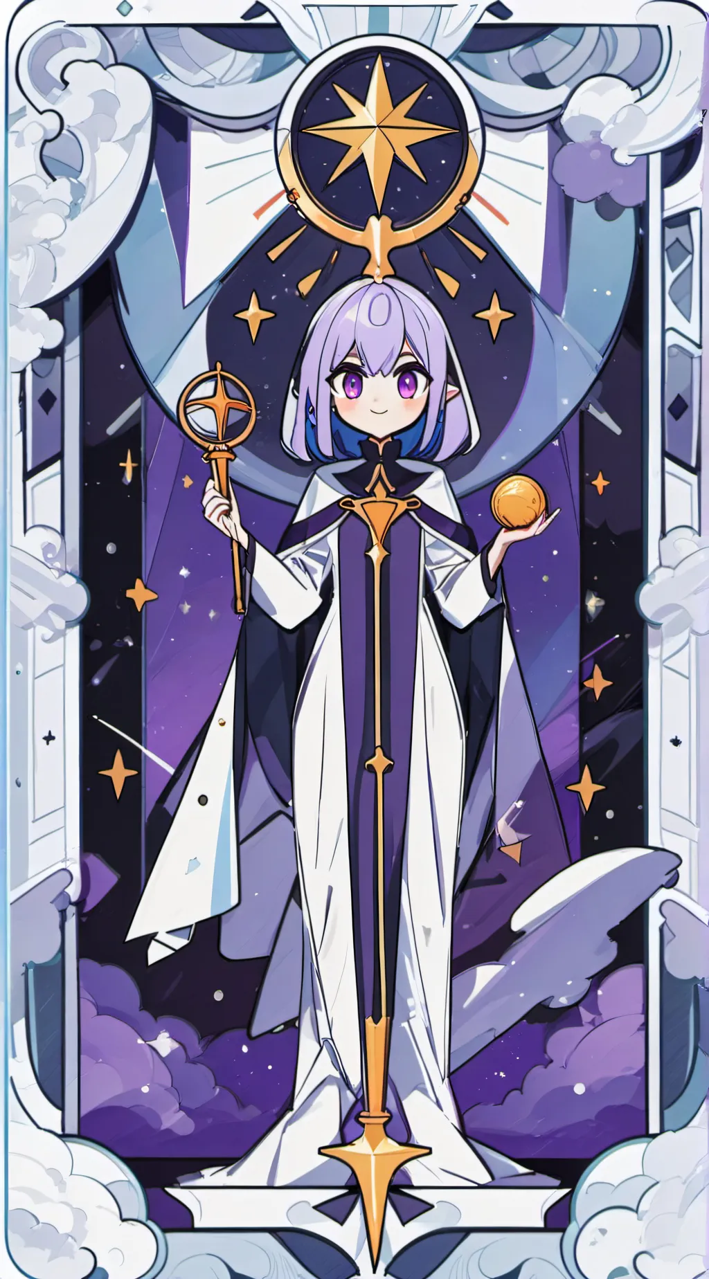 ai character: Krew rainbow x you background