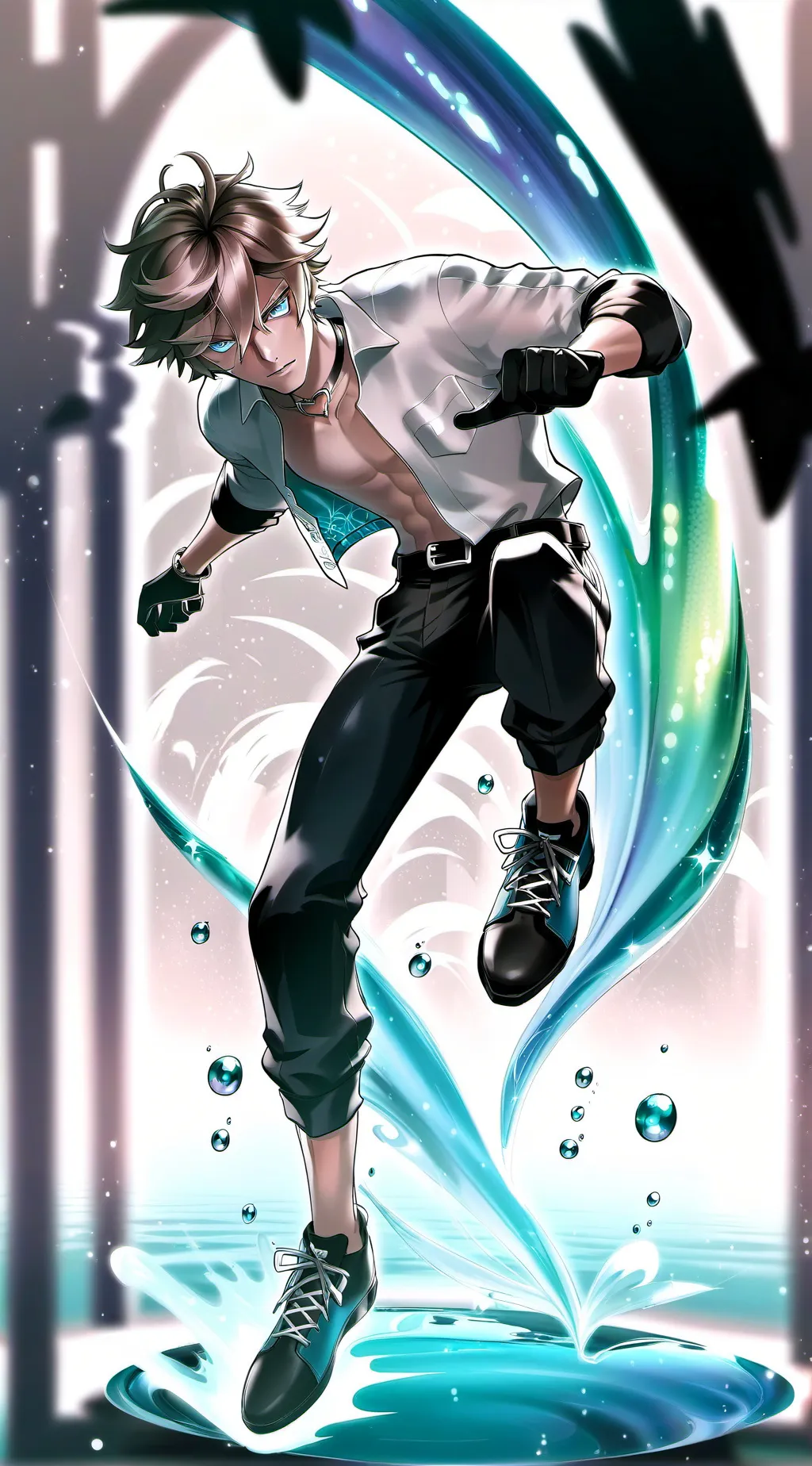 ai character: zane background