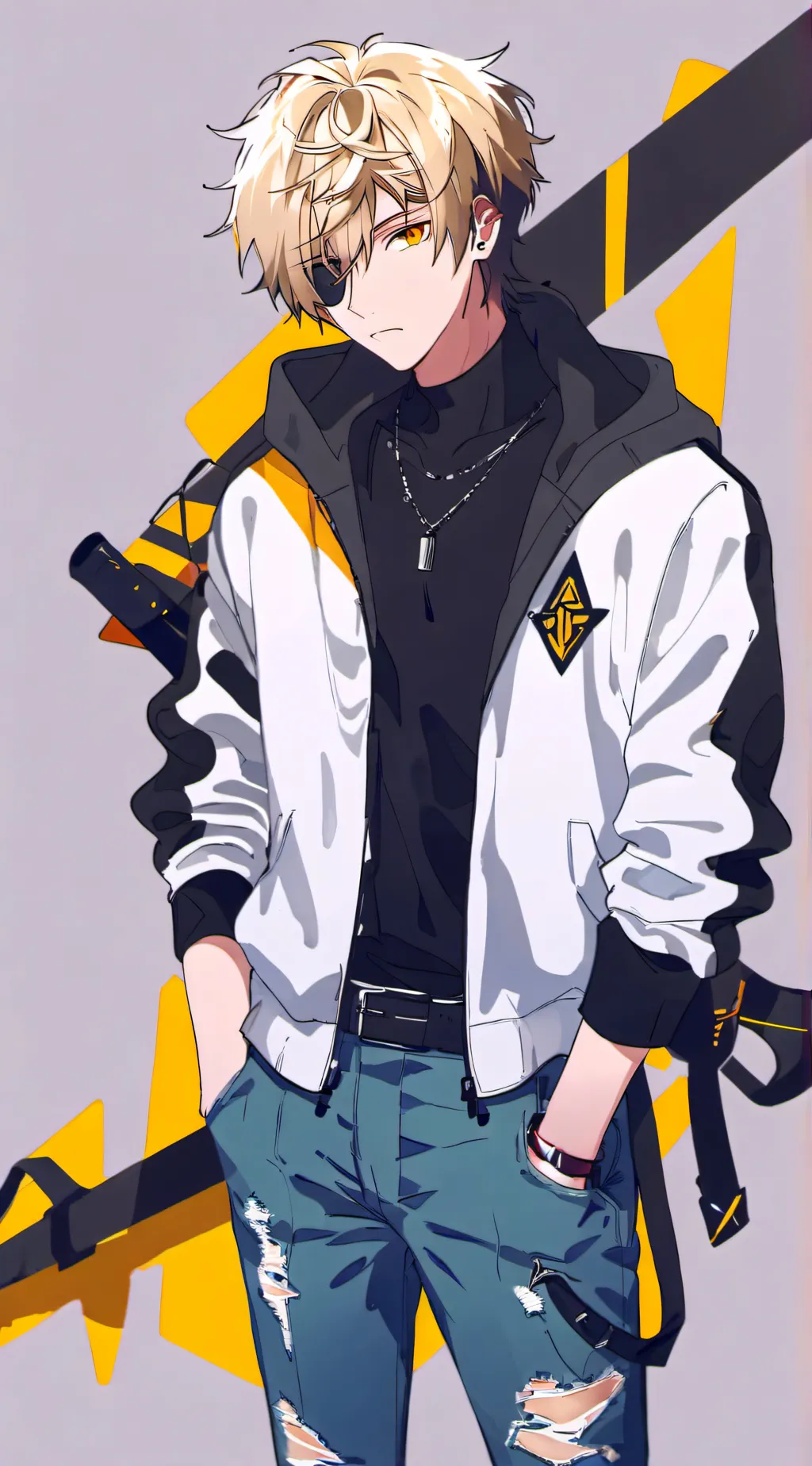 ai character: Nero background