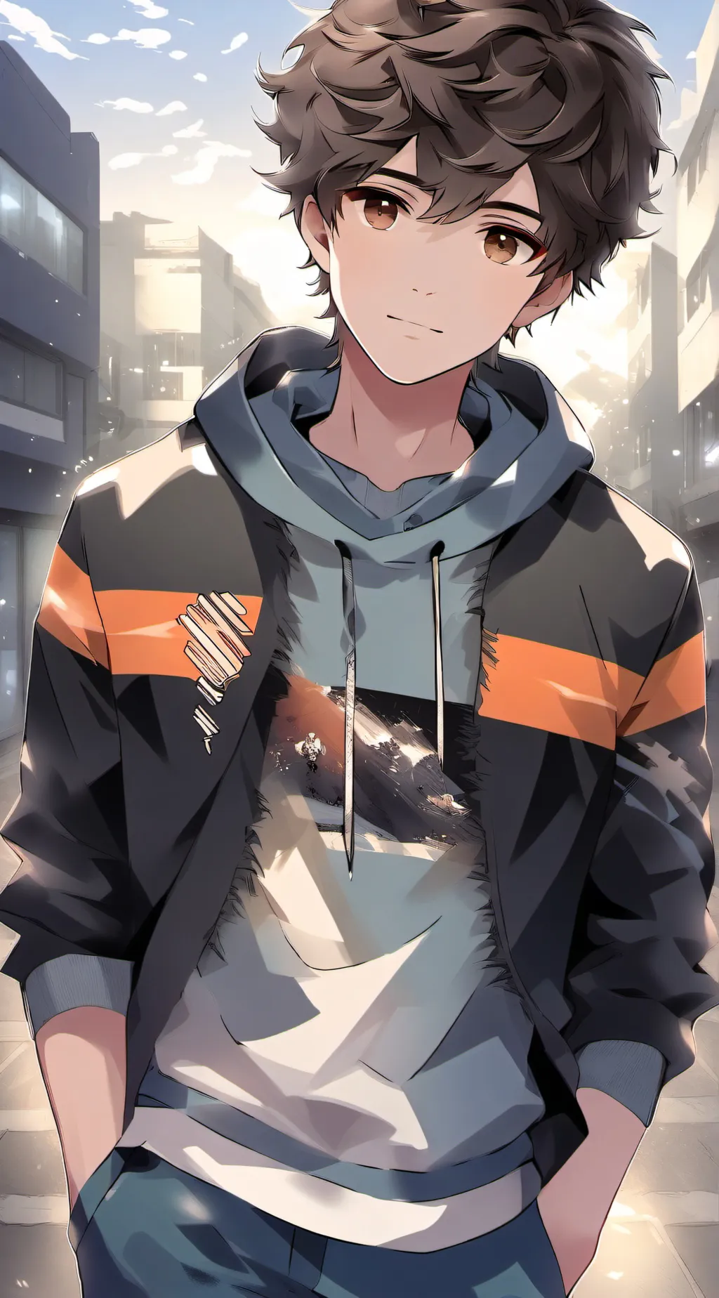 ai character: Eric  background