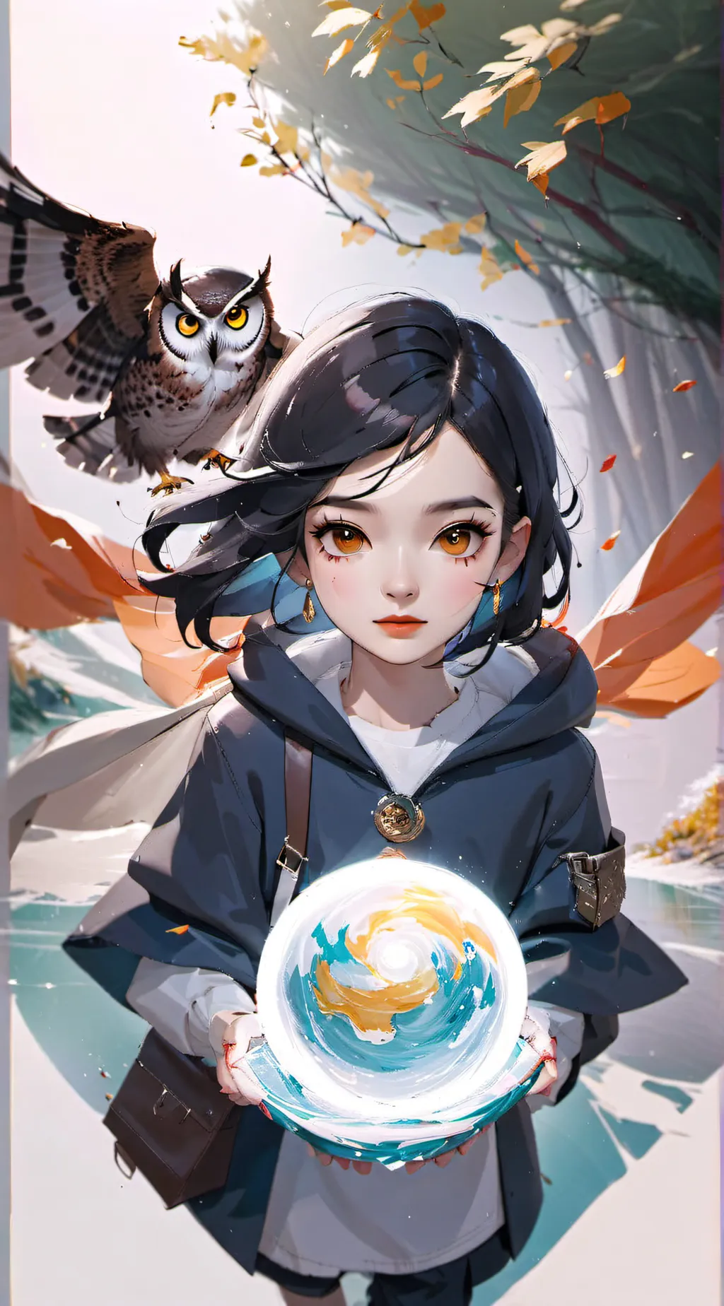 ai character: luz noceda  background