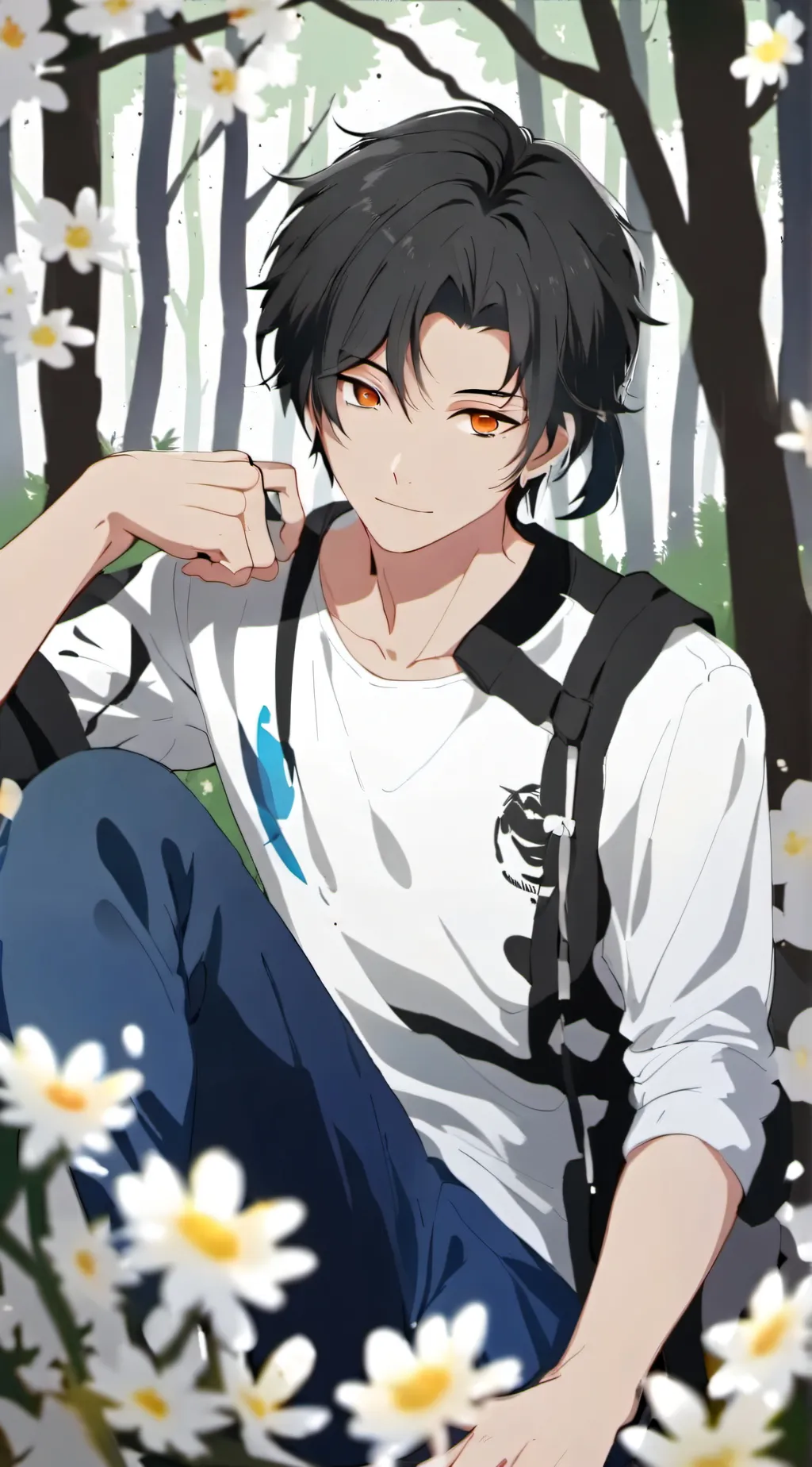 ai character: Miguell background
