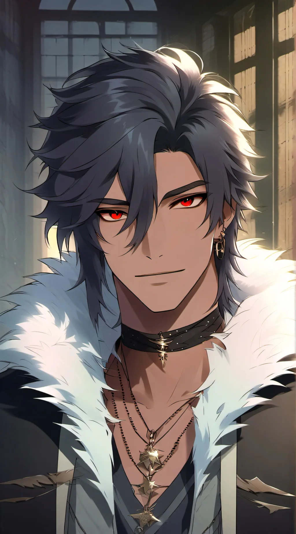 ai character: Orion  background