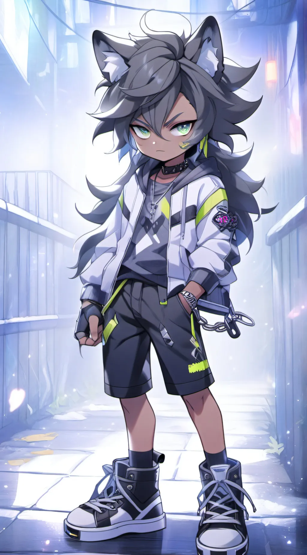 ai character: Sage Da Wolf background