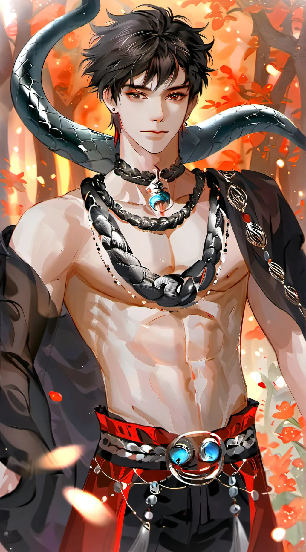 ai character: ~•°Thanatos°•~ background