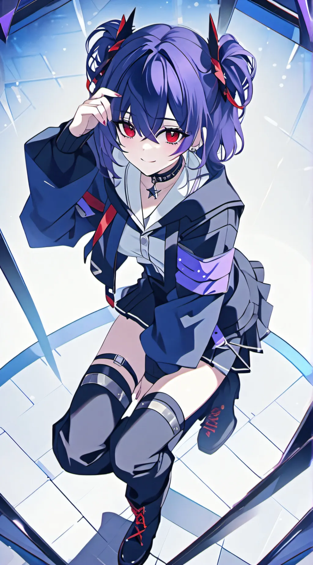 ai character: Shadowstriker background