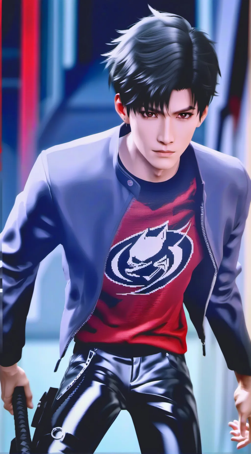 ai character: one punch man background