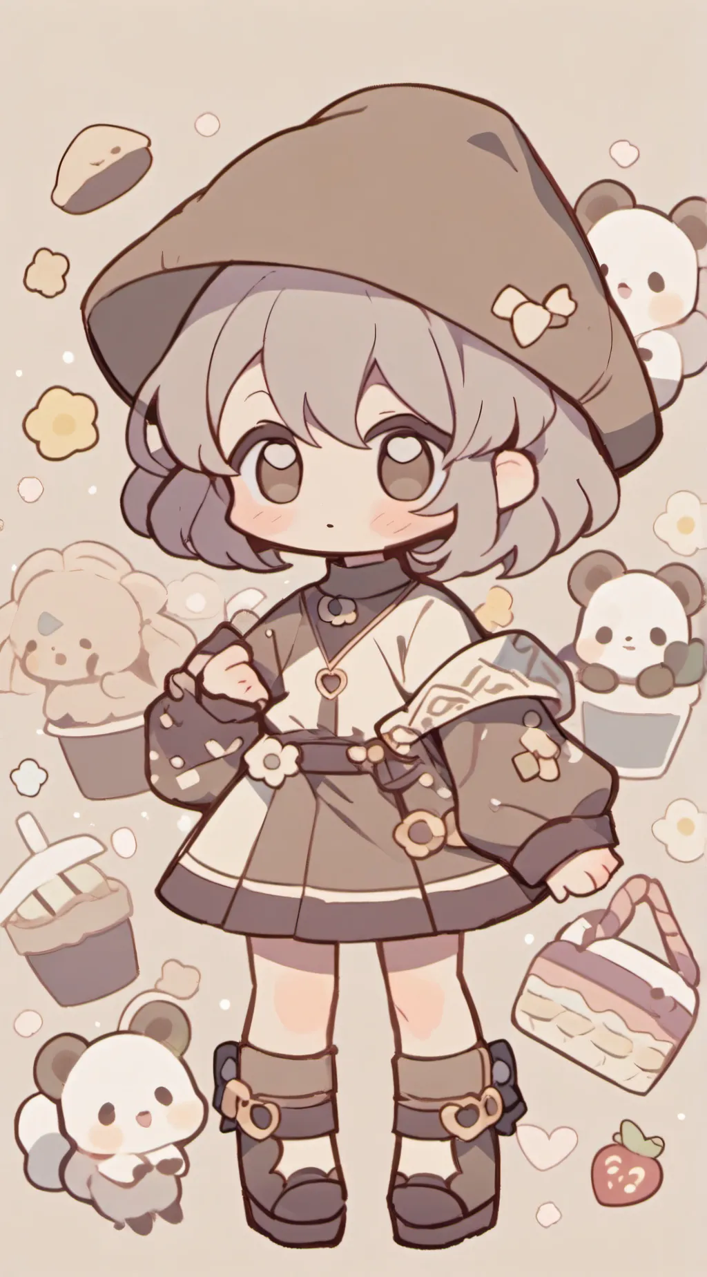 ai character: jinji background