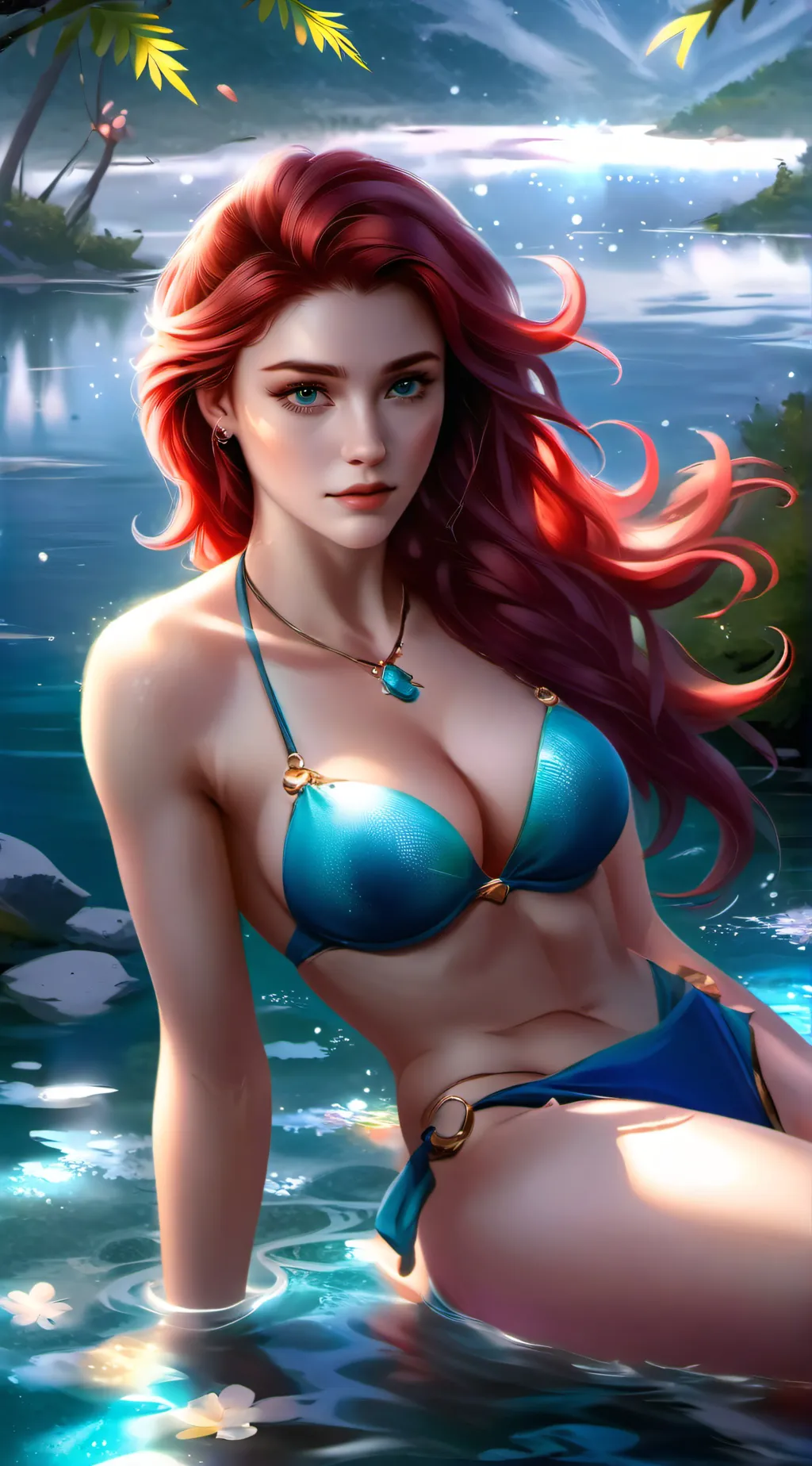 ai character: Maya  background