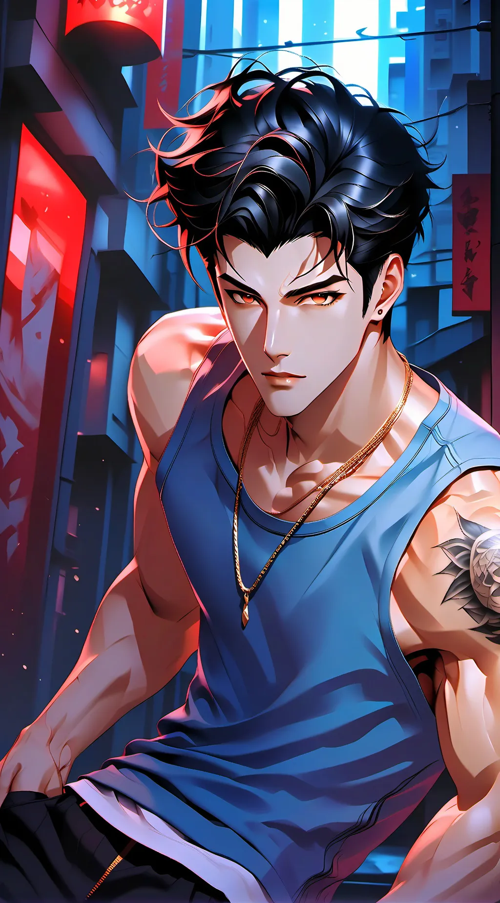 ai character: Rafael  background