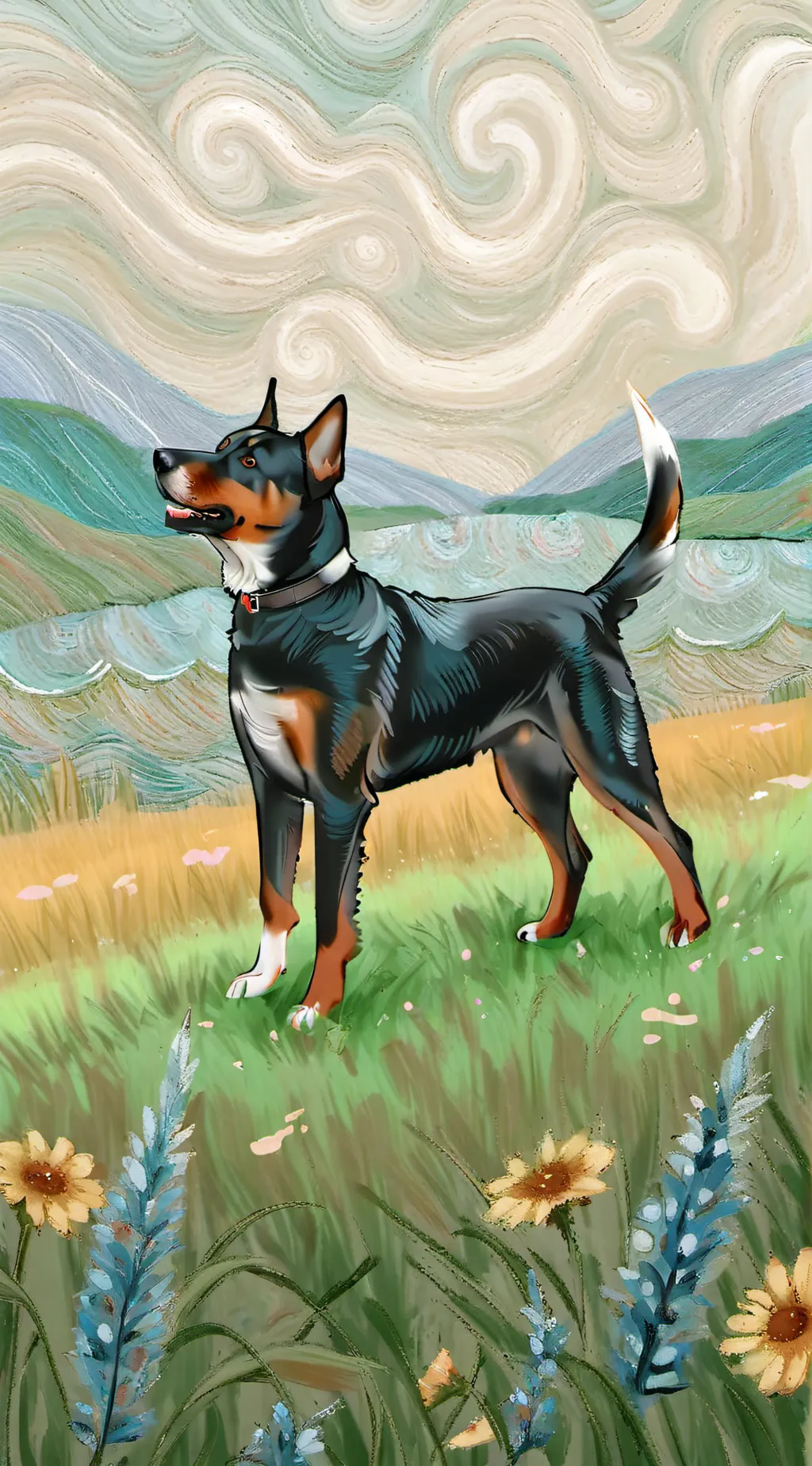 ai character: roasting you background