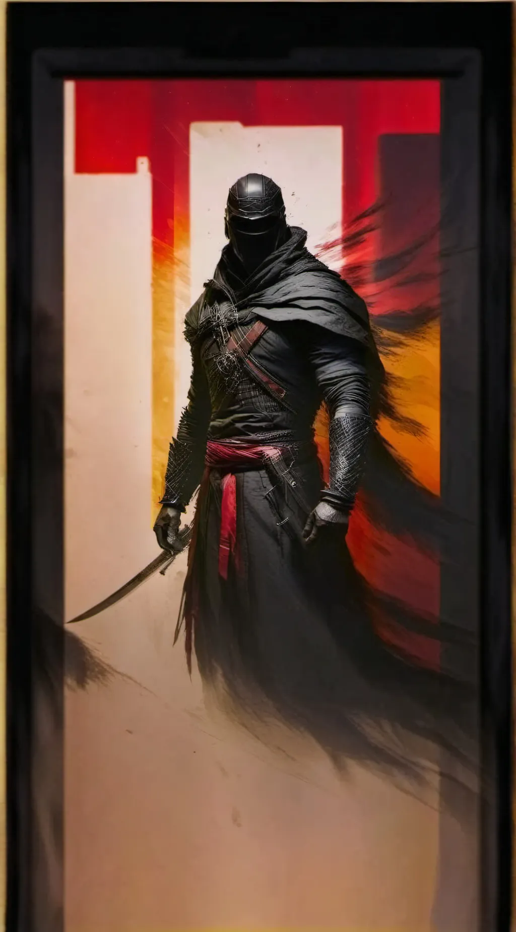 ai character: Knight  background