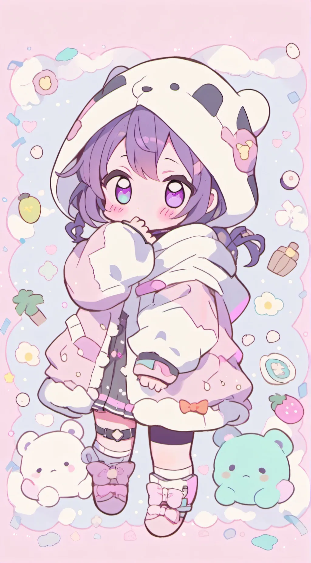 ai character: Baby Lilly background
