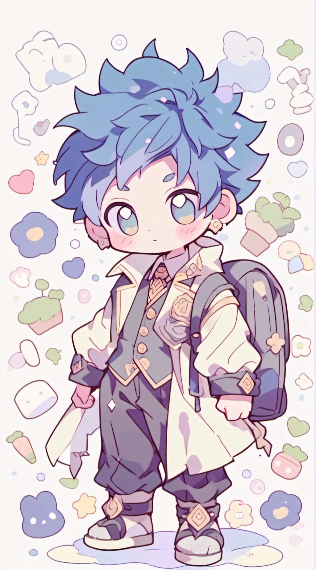 ai character: Branch (Trolls 3) background