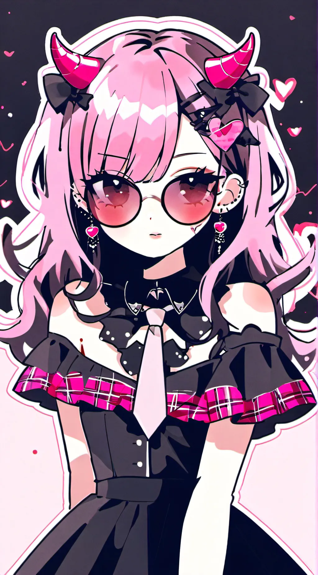 ai character: demon me background