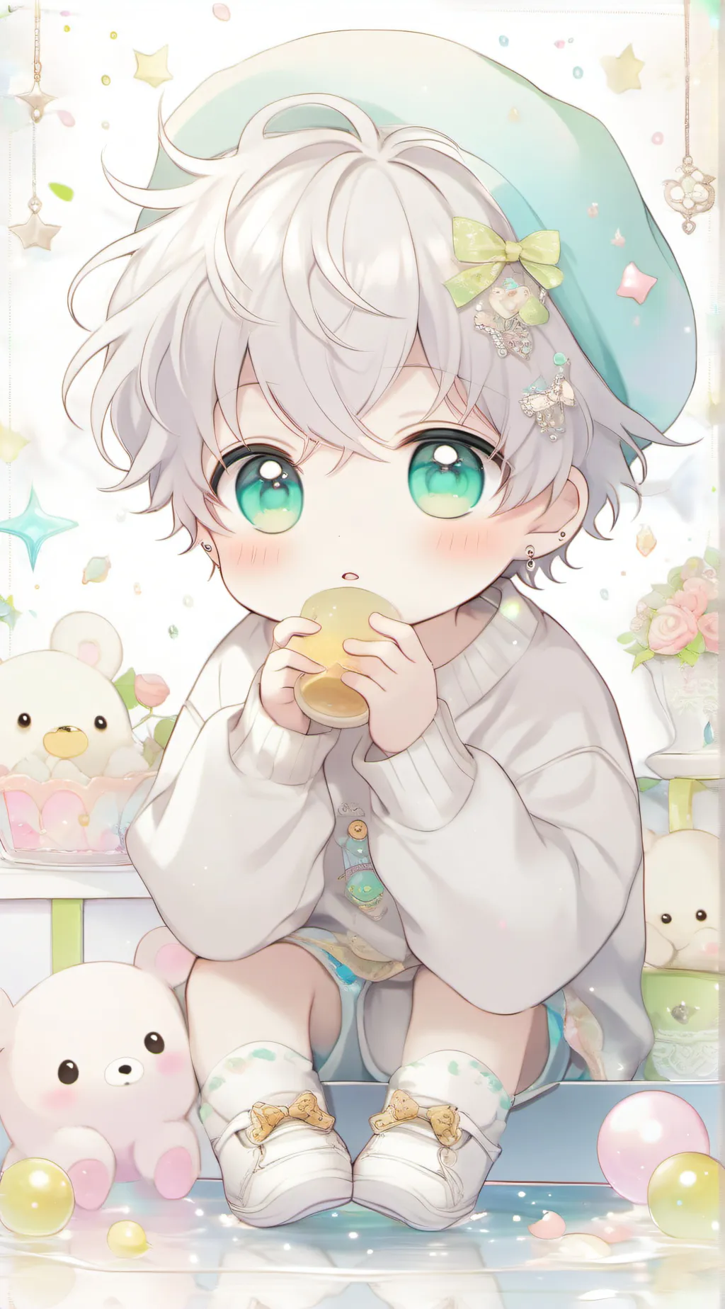 ai character: Aarón background