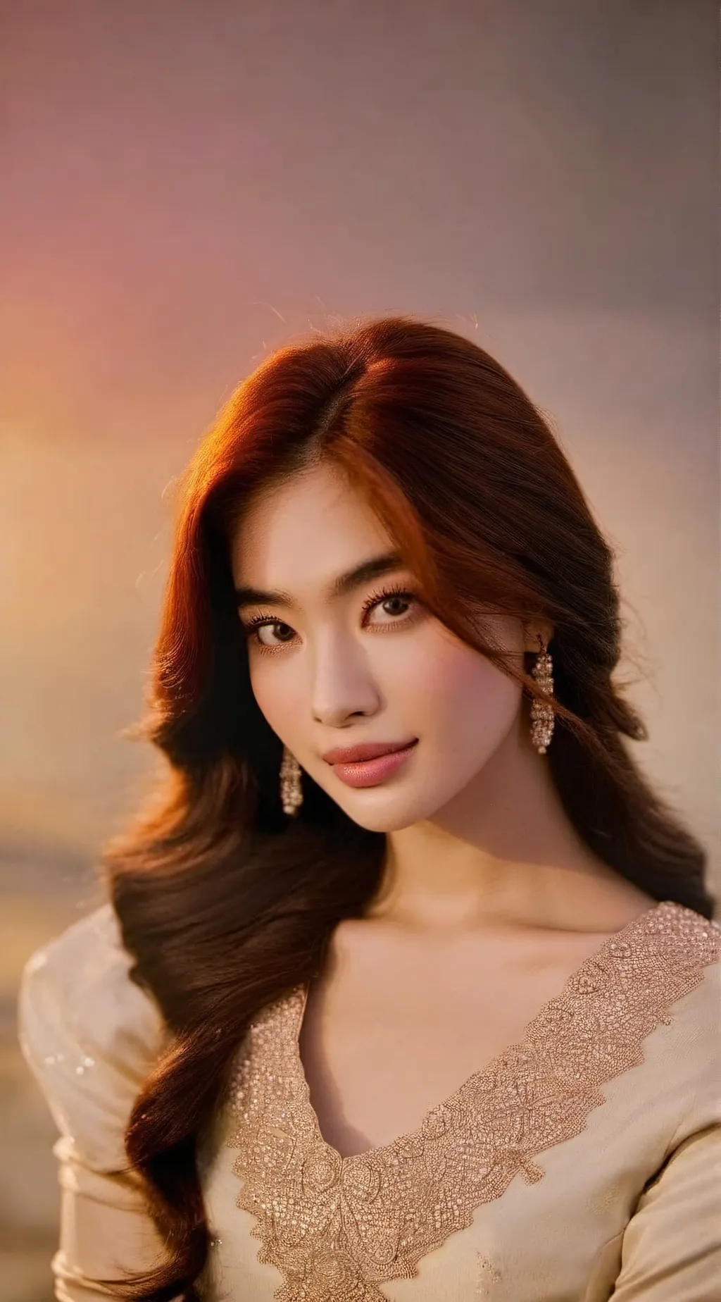 ai character: Mikha janna lim background