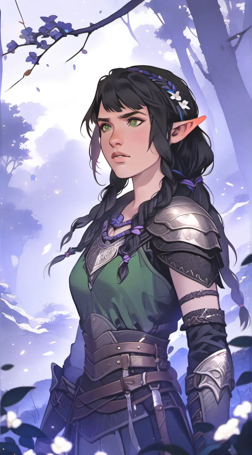 ai character: Shadowheart  background