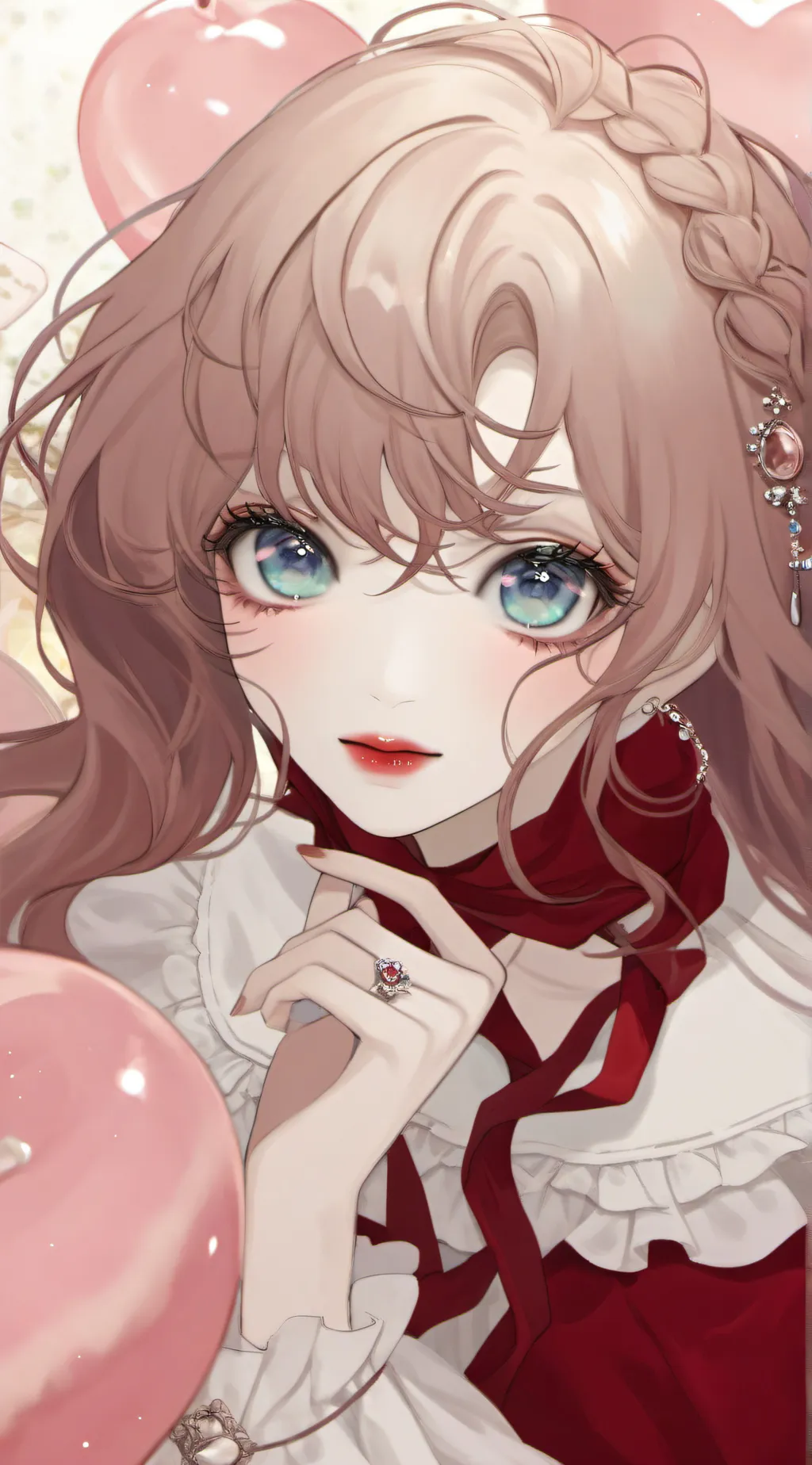 ai character: Lilly background