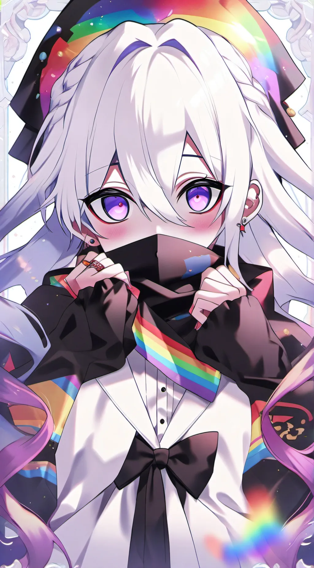 ai character: (fem)douma background