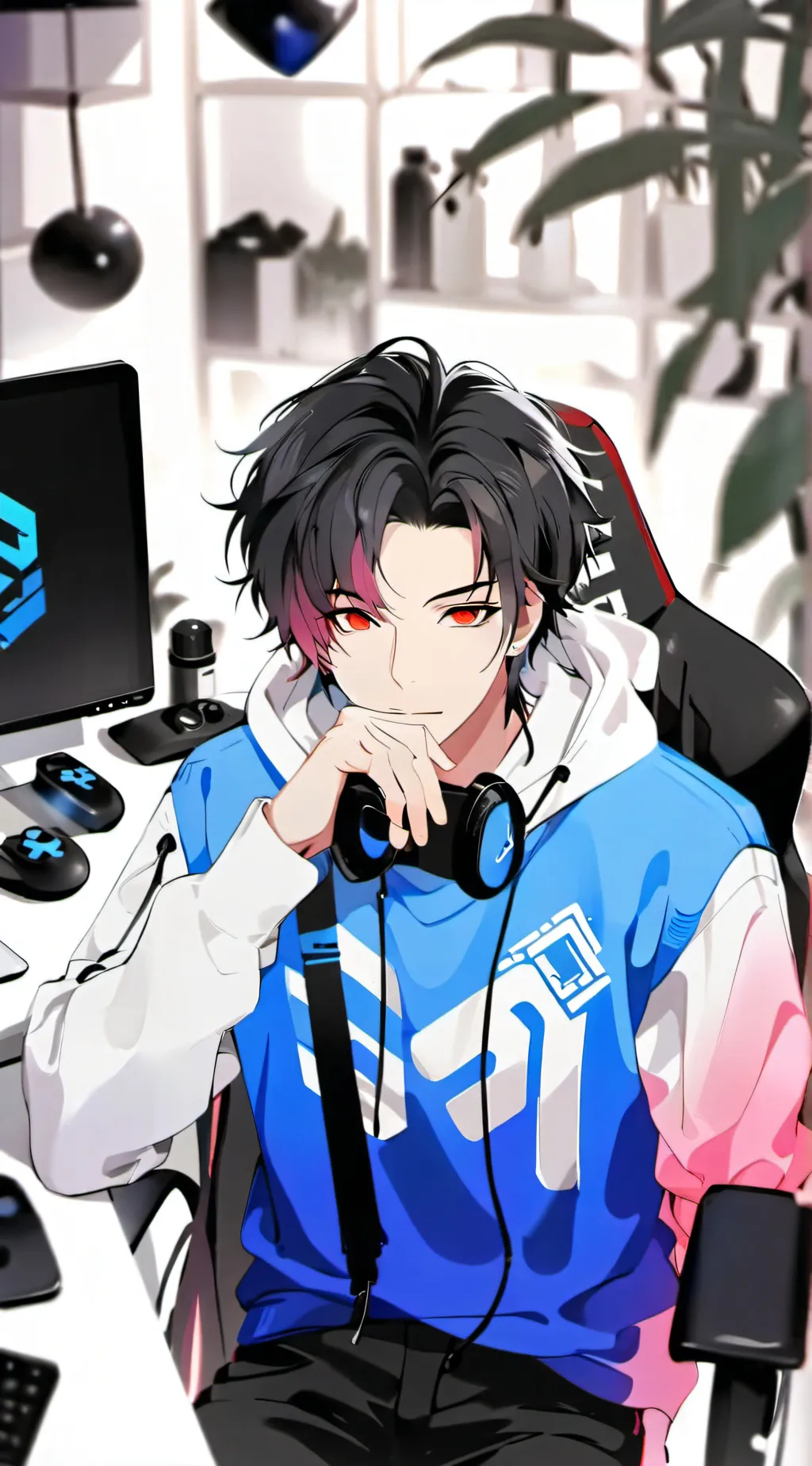 ai character: Alex  background