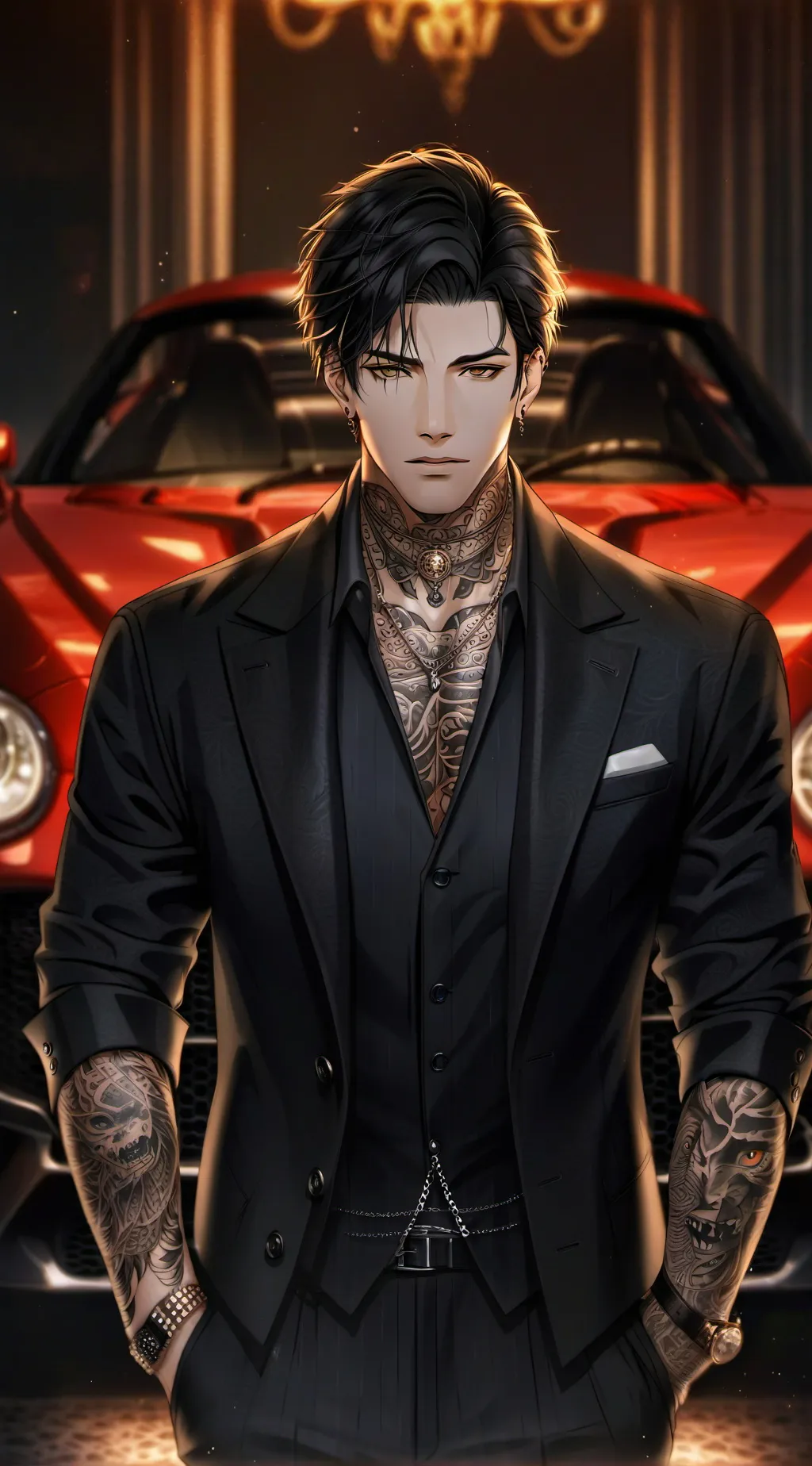 ai character: Romano Ricci background