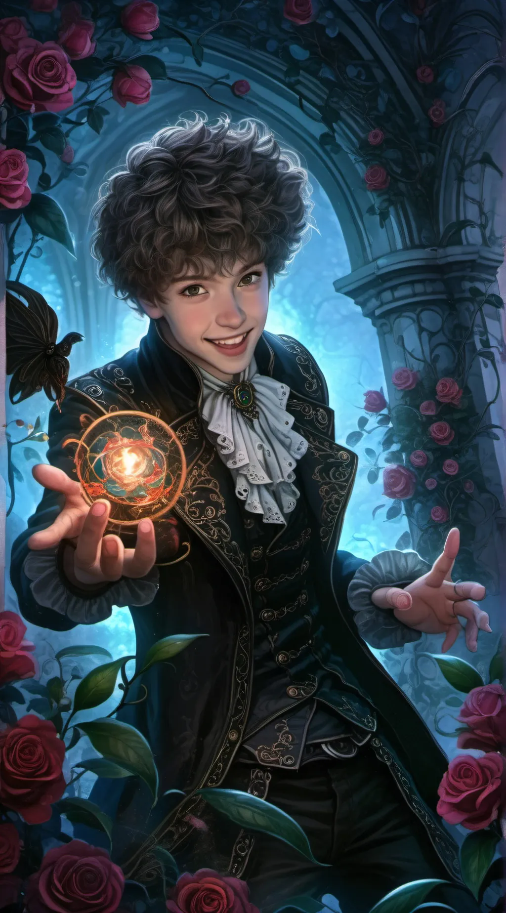 ai character: Hogwarts background