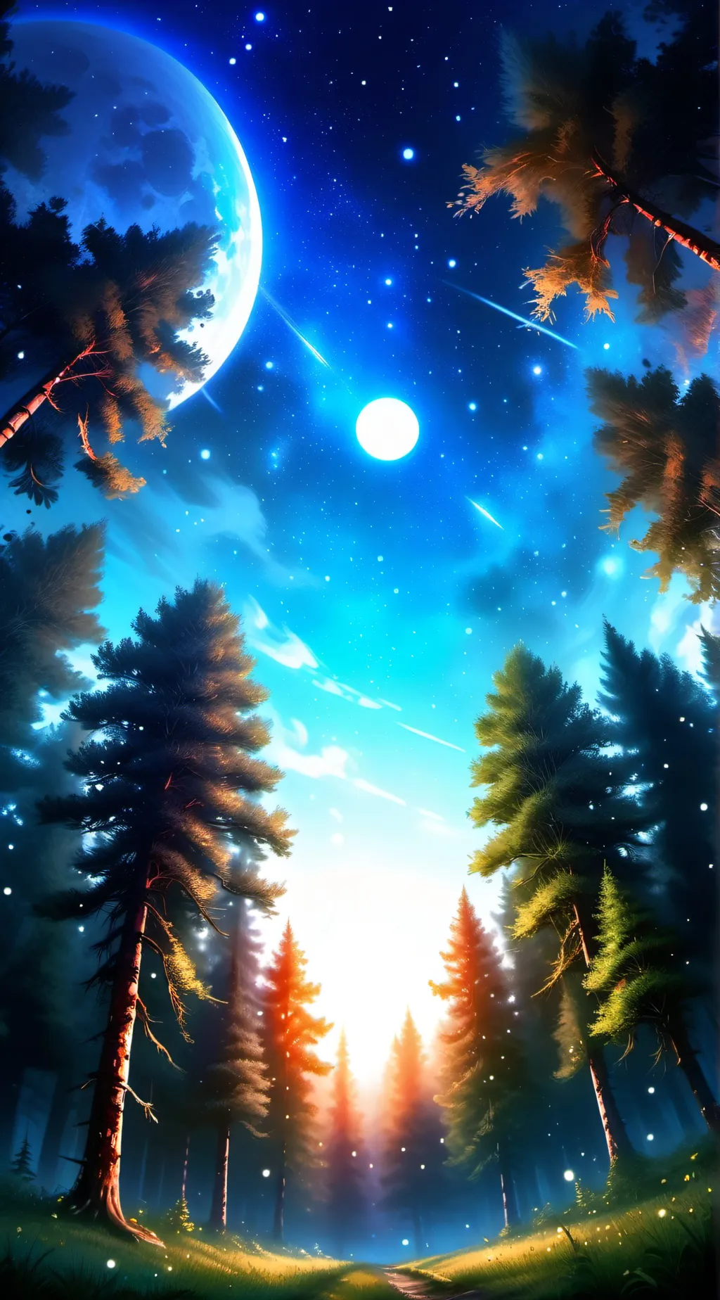ai character: uppermoons house background