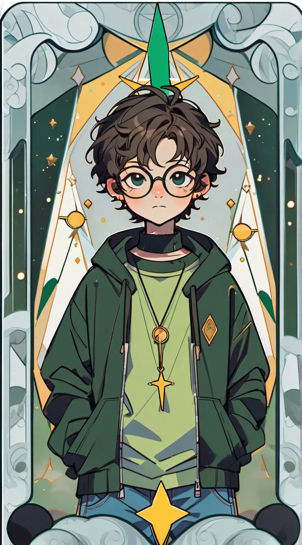 ai character: Terrence afton 😃 background