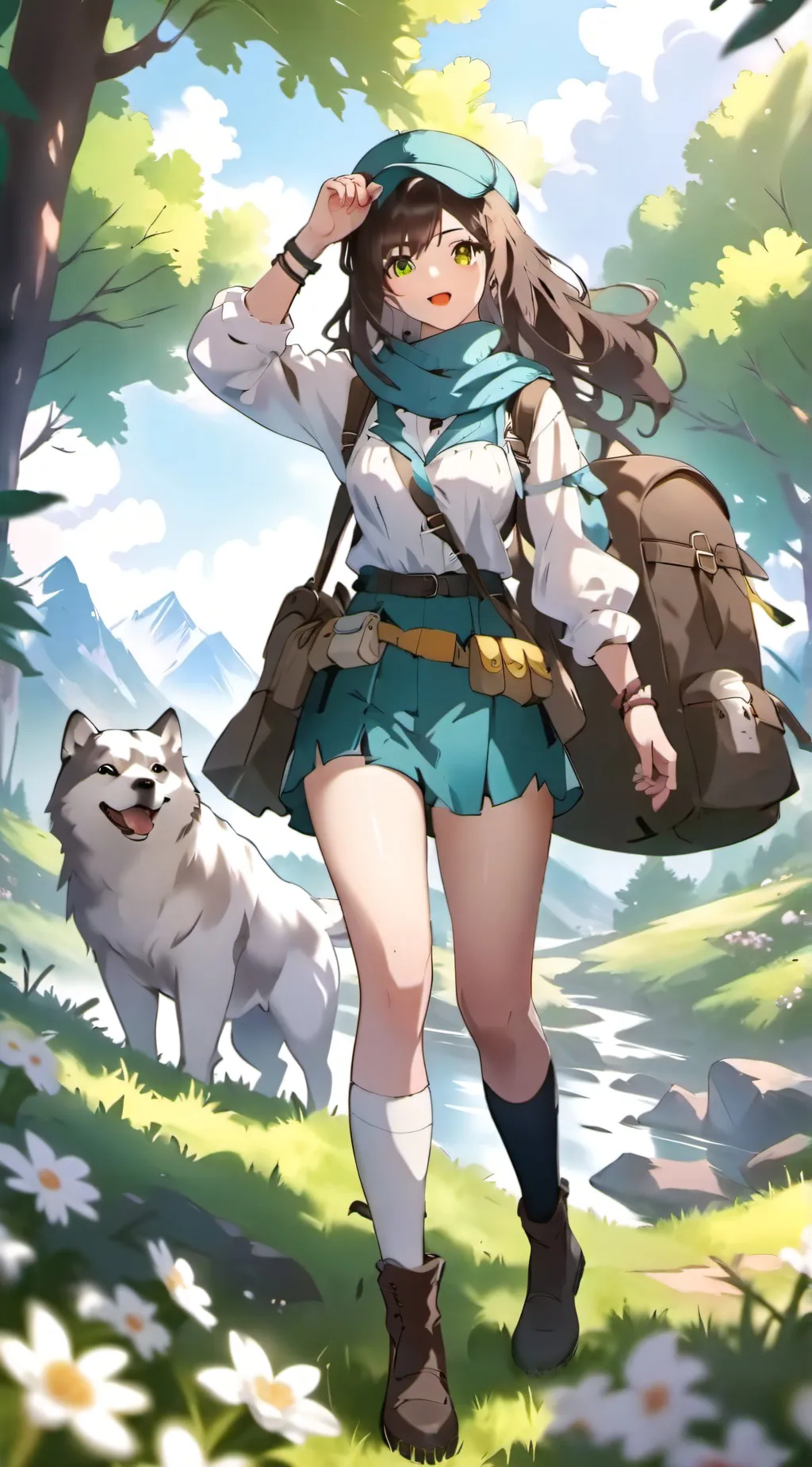 ai character: Mari background