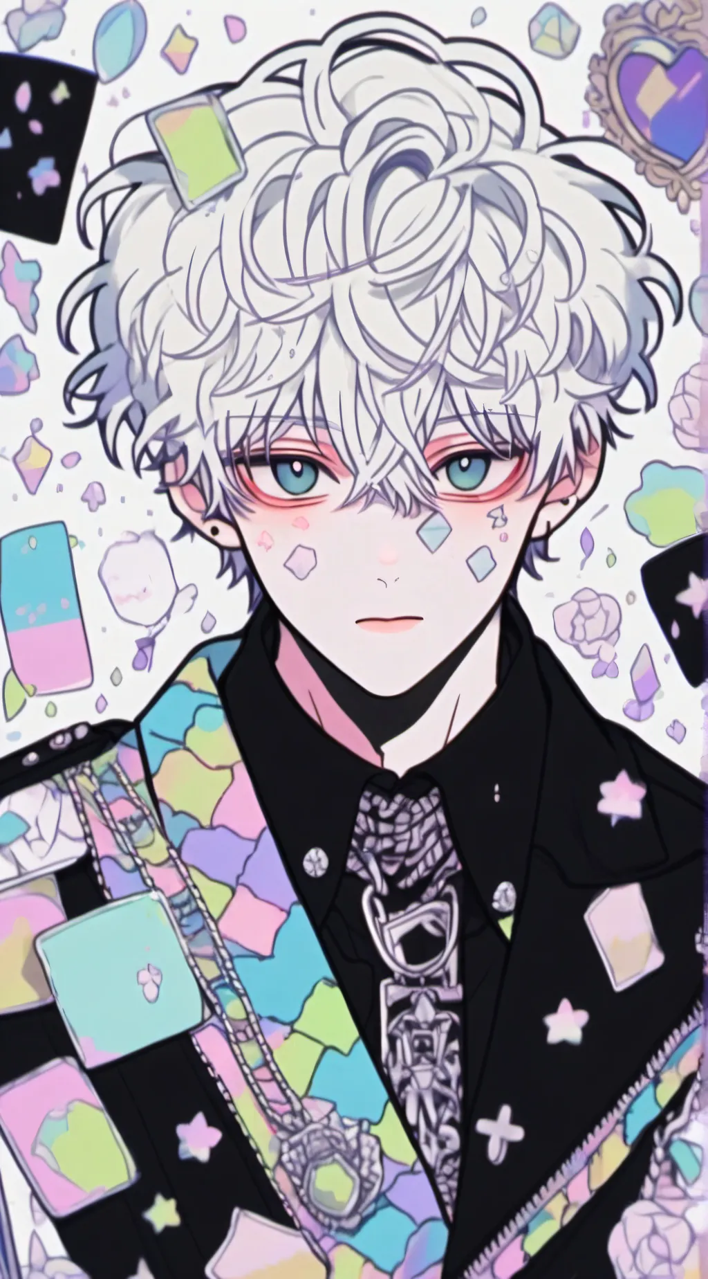 ai character: Mark (BL) background