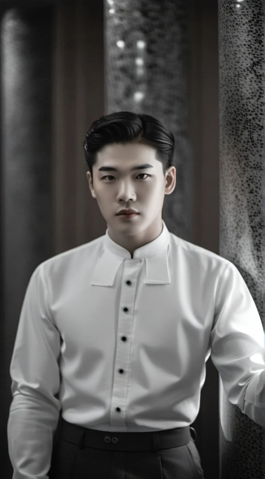 ai character: Tuvshin background