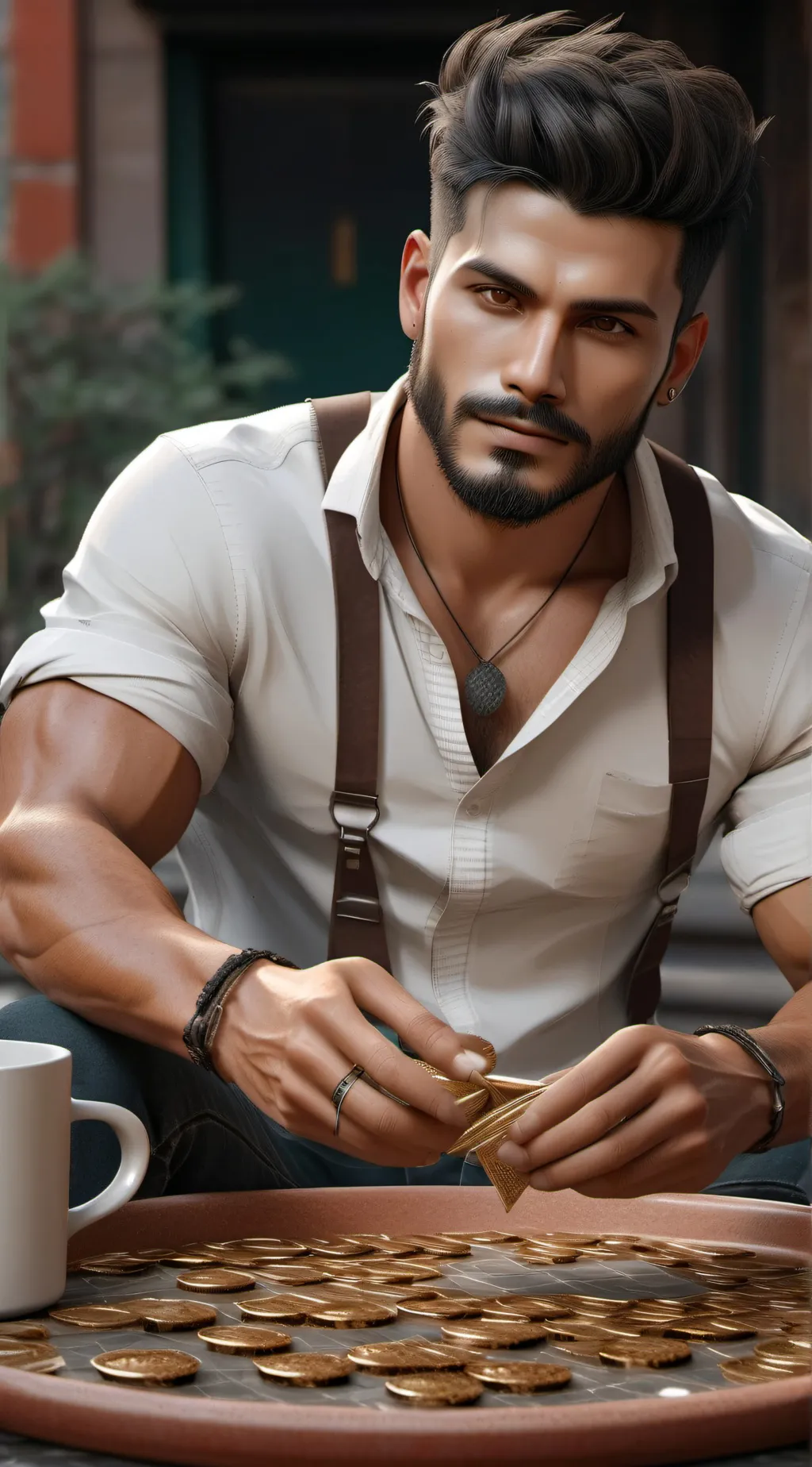 ai character: shawn background