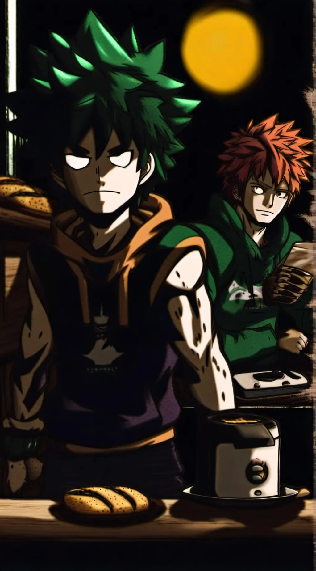 ai character: mha. background