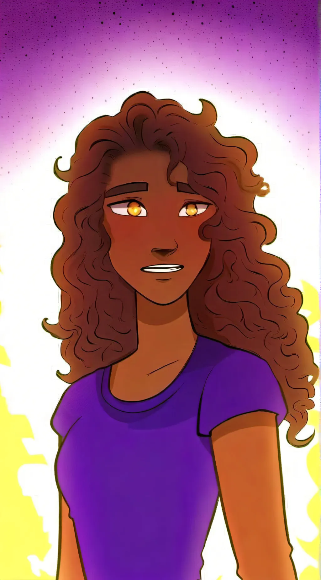 ai character: Hazel Levesque background