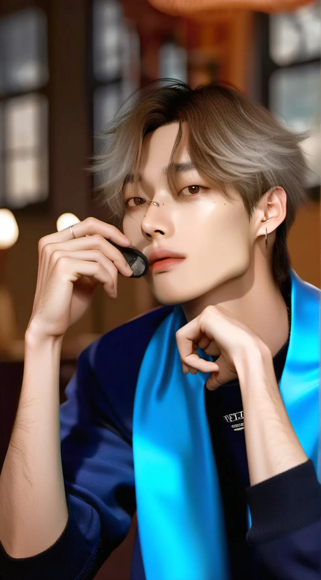 ai character: caleb background