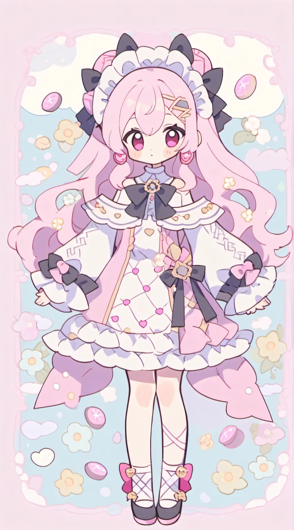 ai character: Witch academy background