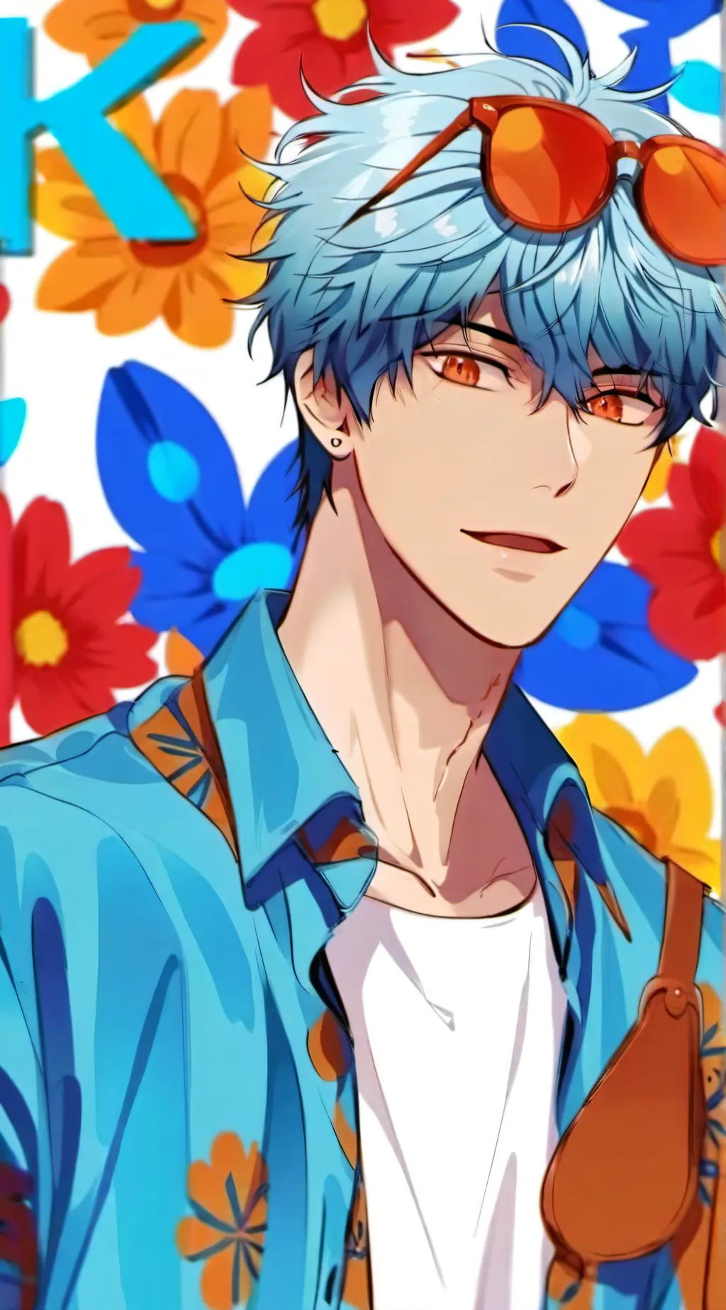 ai character: One piece background