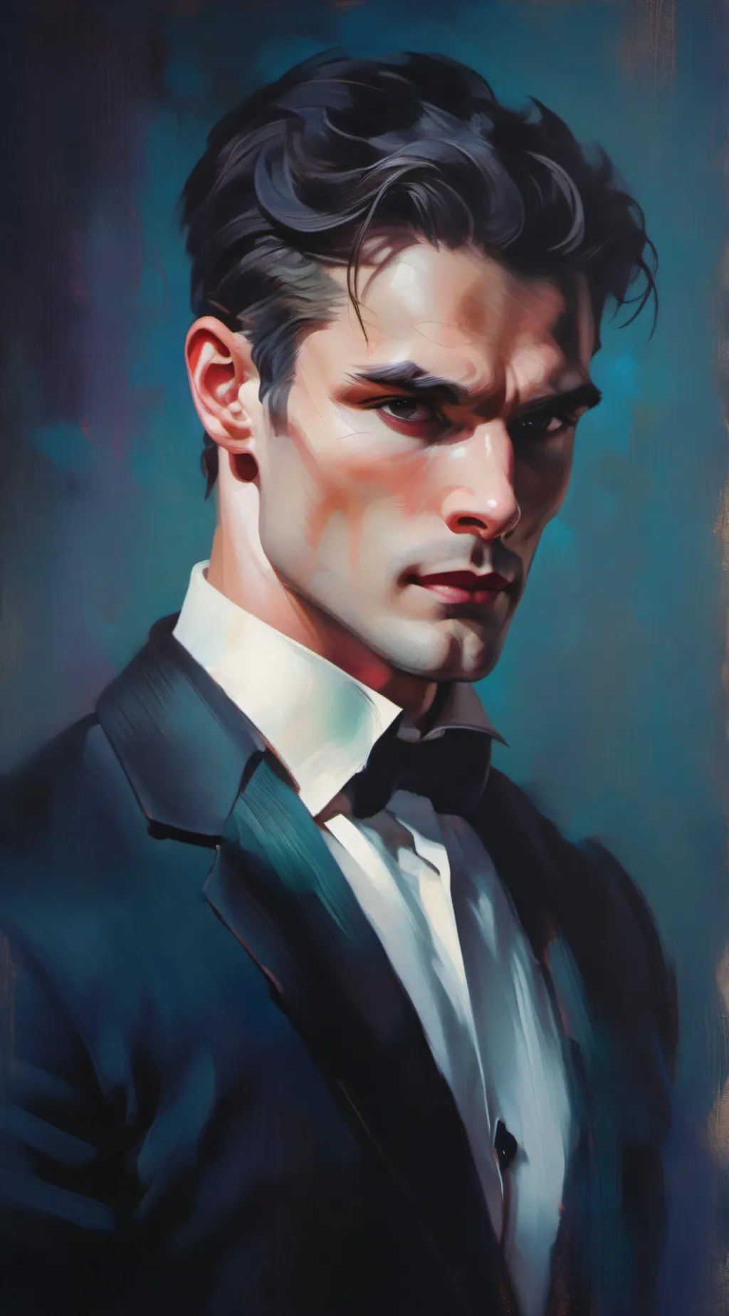 ai character: Leo background