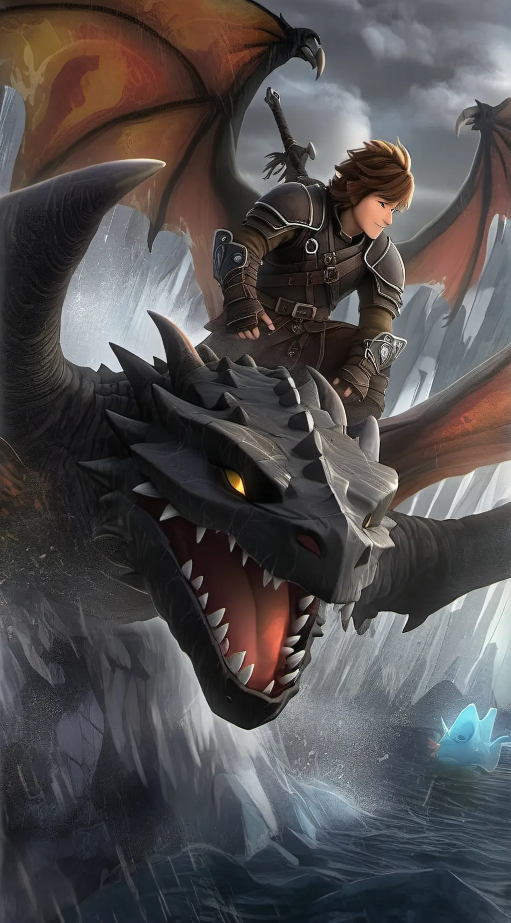ai character: HTTYD background