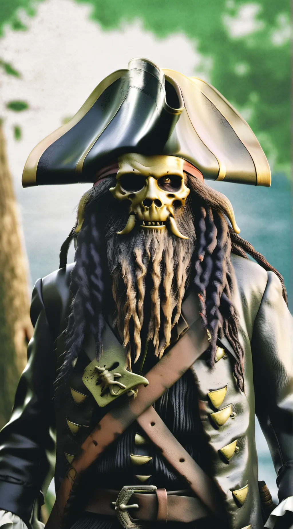 ai character: Davy jones background