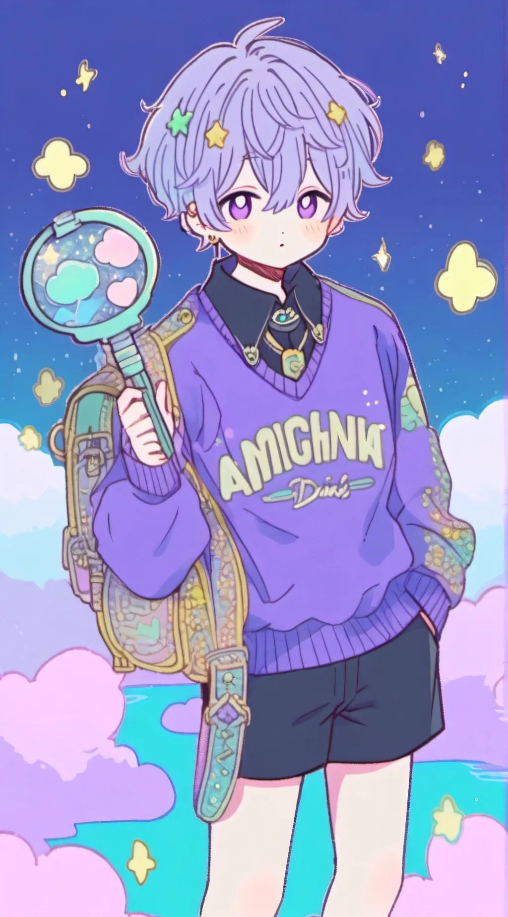 ai character: willyAM background