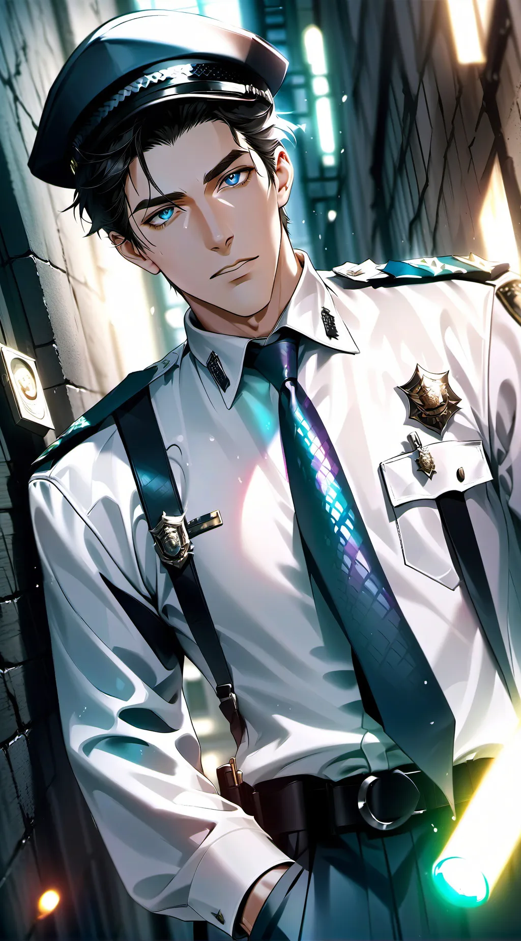 ai character: Patrick  background
