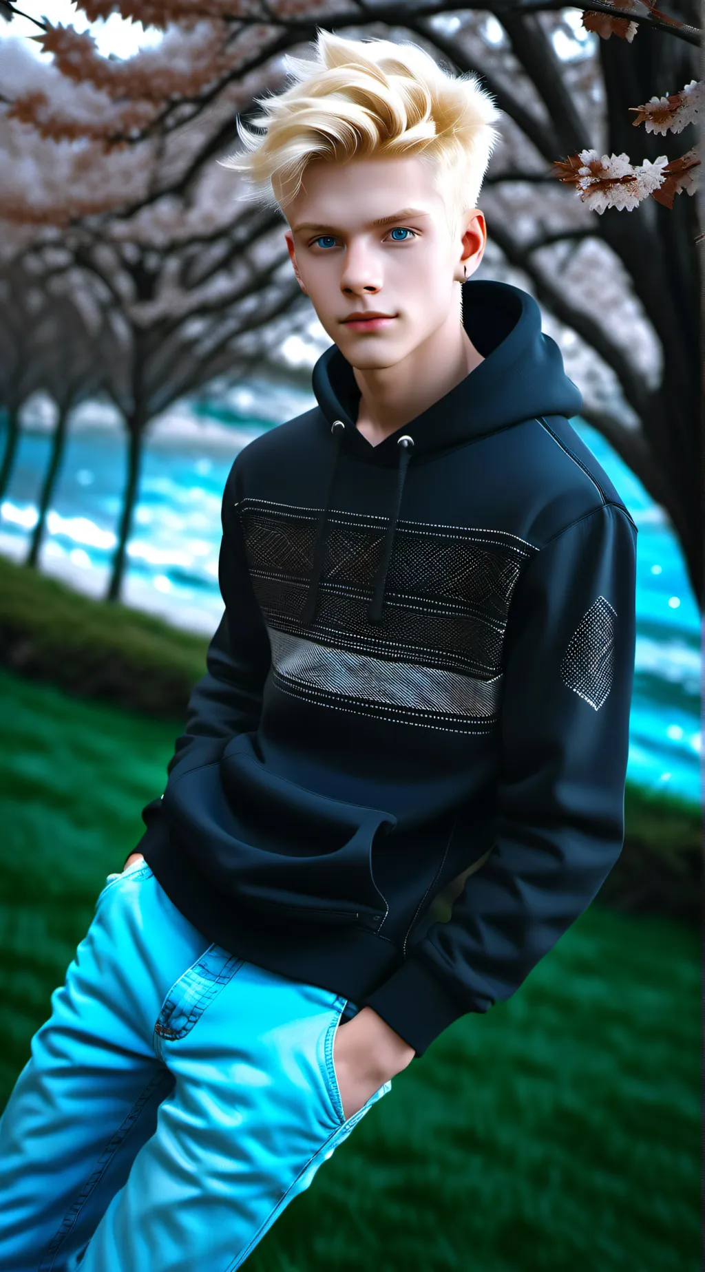 ai character: Luke  background