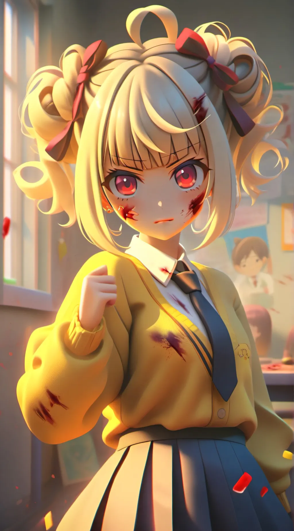 ai character: Toga background