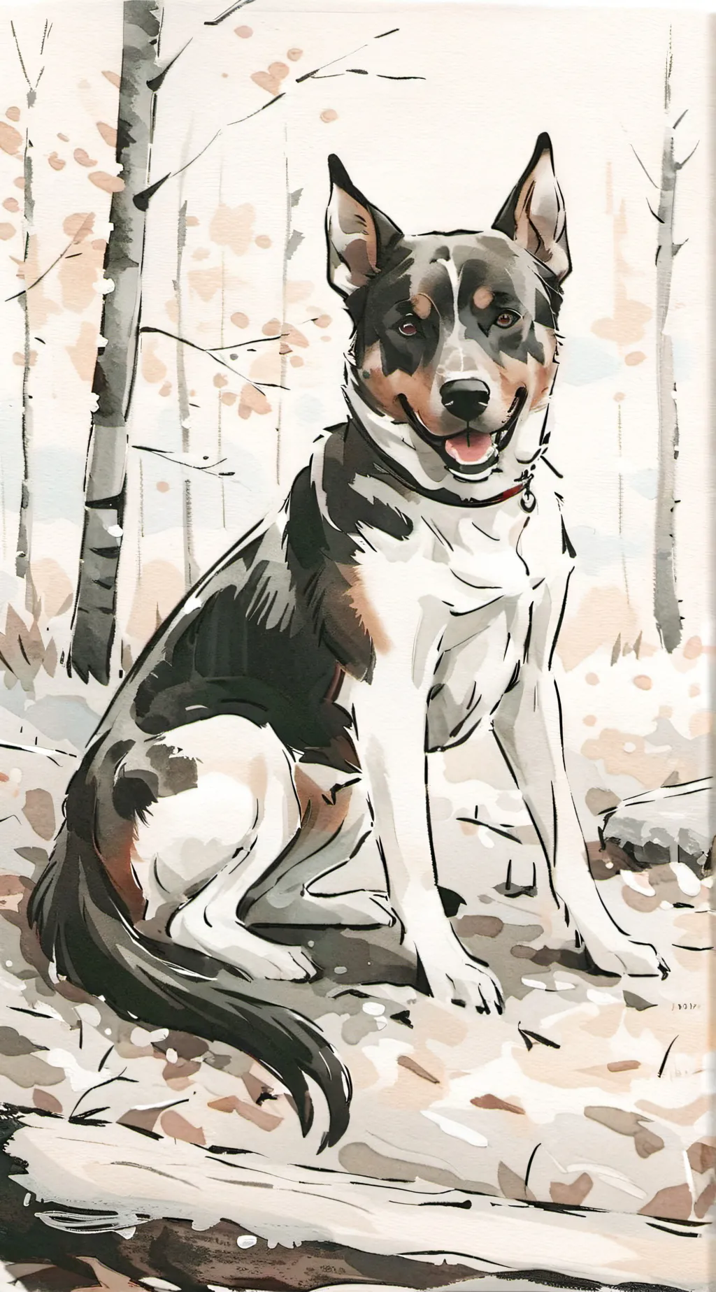 ai character: MAX/your dog <3 background