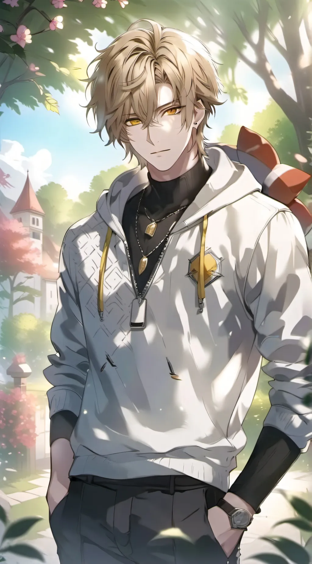 ai character: Zack background