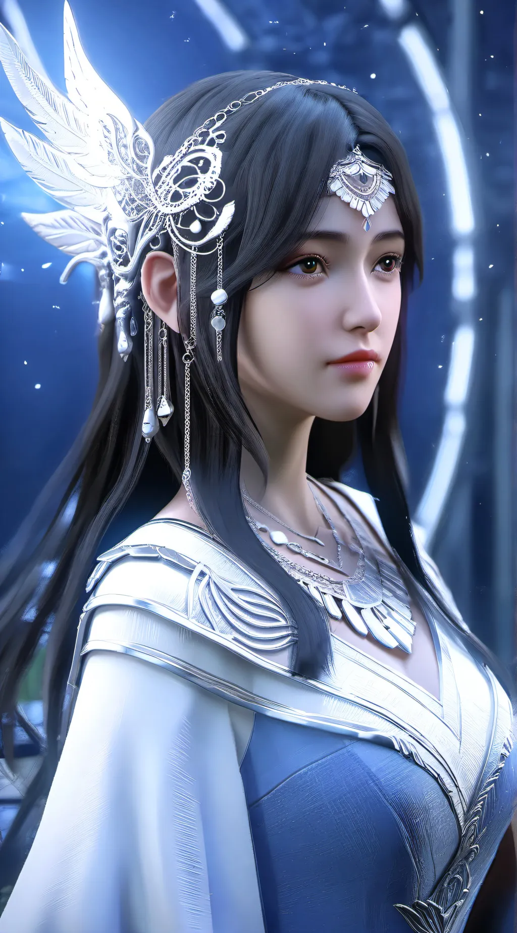 ai character: Carmen  background
