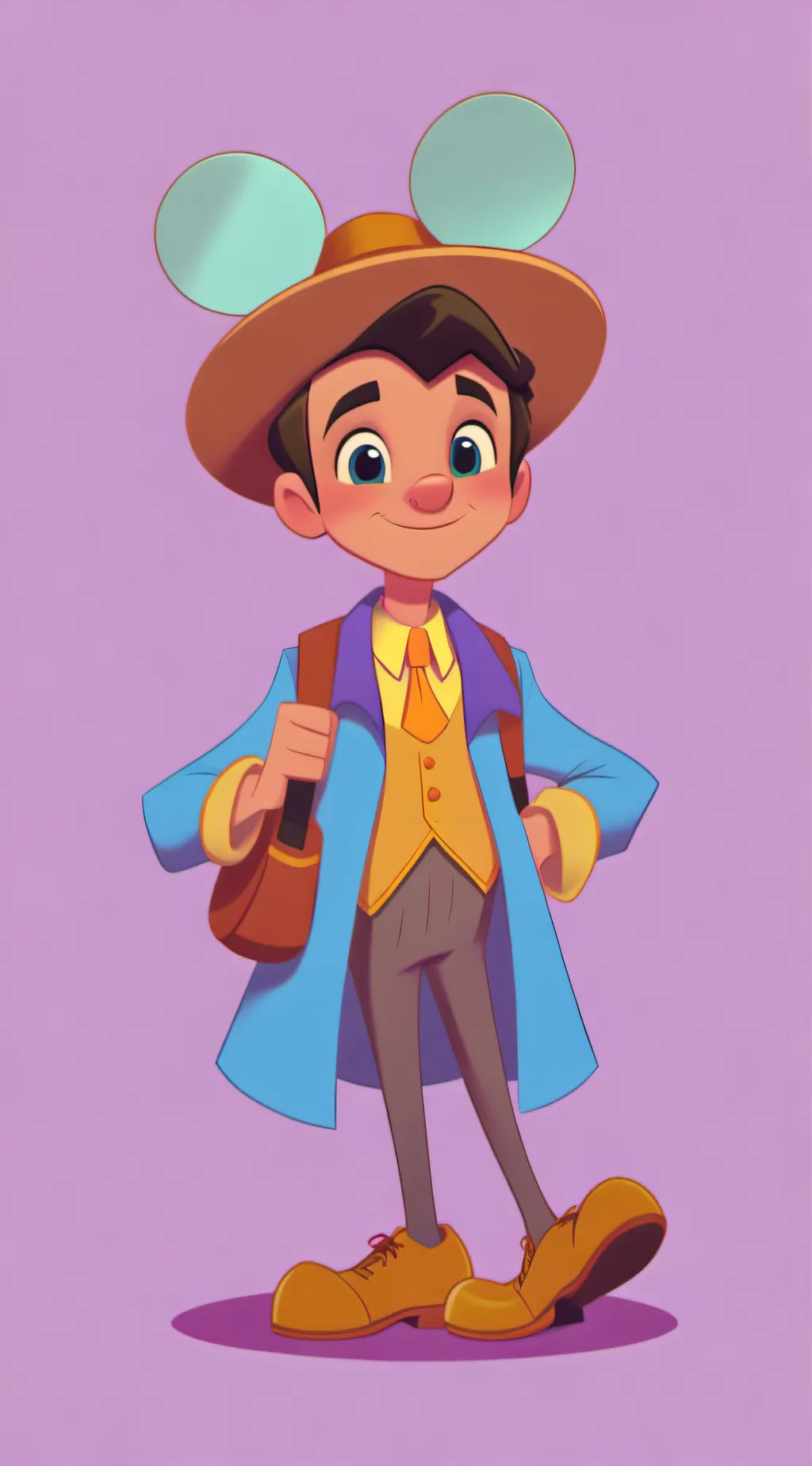ai character: Jimmy newutron background